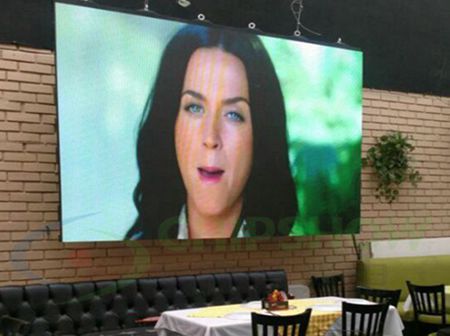 P2.97 indoor LED Screen for a restaurant in New Mexico, USA